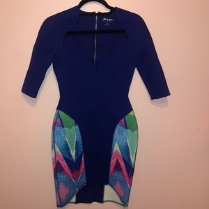 NWT Nasty Gal Scuba Party Dress
